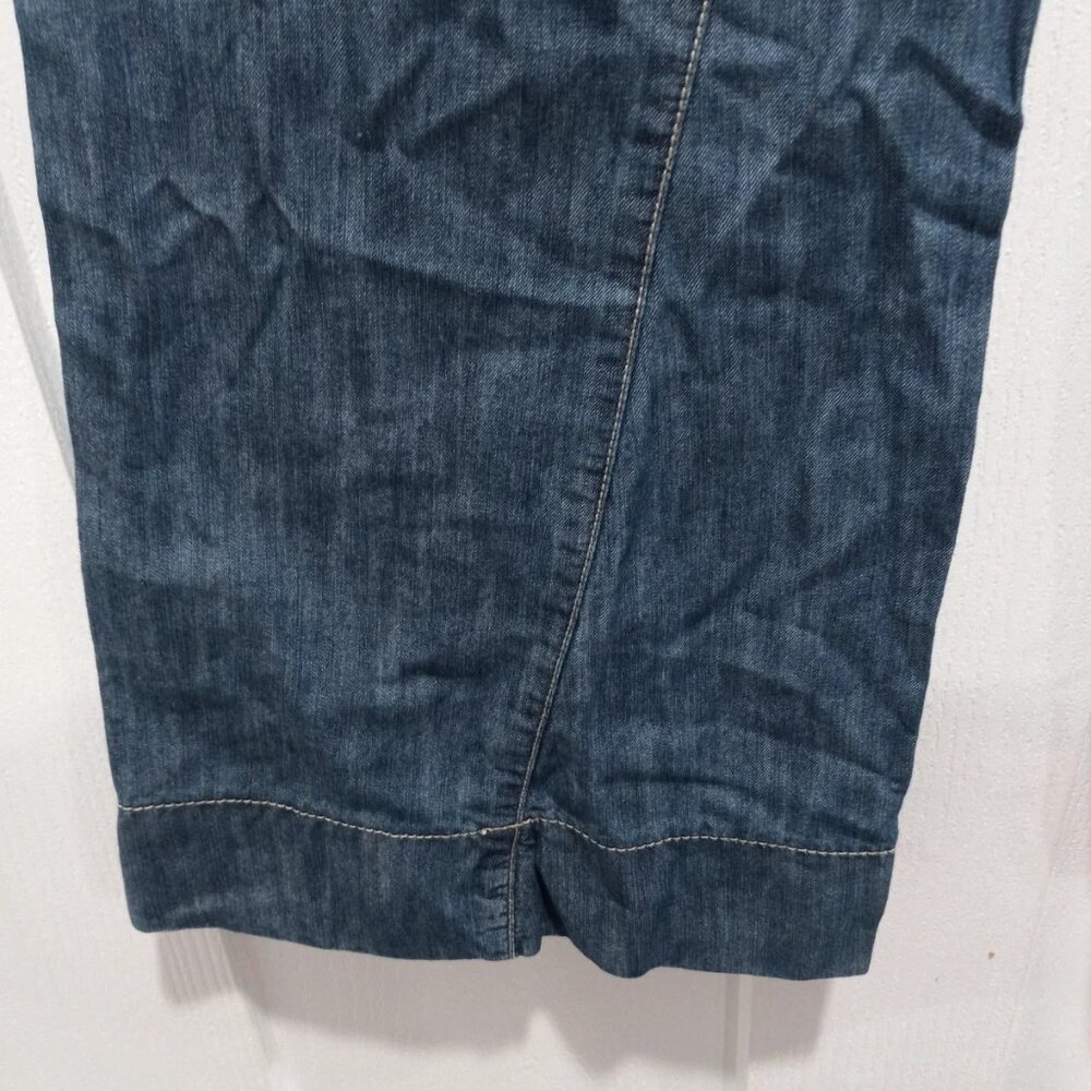 Level 99 Wide Flare Leg Jeans Women Size 27 - Picture 3 of 8